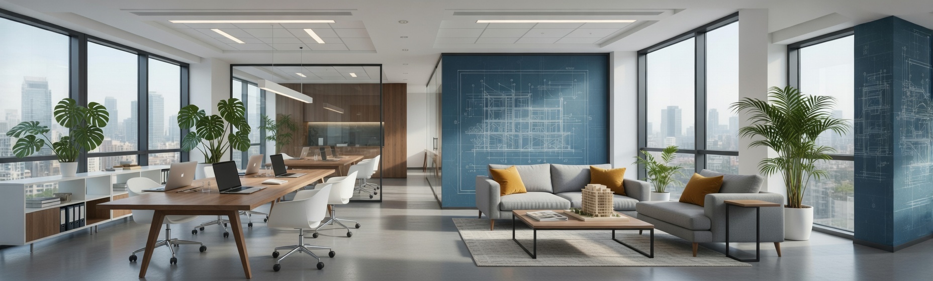 Architectural blueprints and design tools